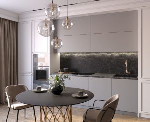 Пример работы 8079 Black Frosty Marble