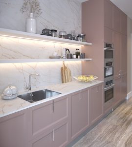 Пример работы 8084 Quartzite Bianco