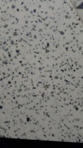 Пример работы J-510 Terazzo Bianco