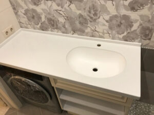 Пример работы A801 Arctic White Пример работы A801 Arctic White