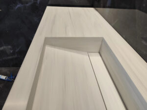 Пример работы DA218 Zebrano White