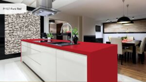 Фото образца или примера работы P 107 Pure Red / Красный 4