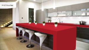 Фото образца или примера работы P 107 Pure Red / Красный 5