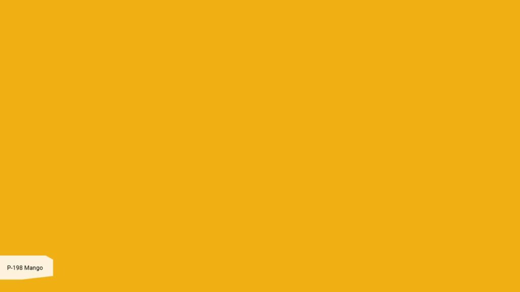 P 198 Mango / Спелый Манго